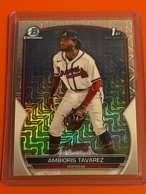 Ambioris Tavarez [Mojo] #BCP-33 2023 Bowman Chrome Prospects Baseball Card